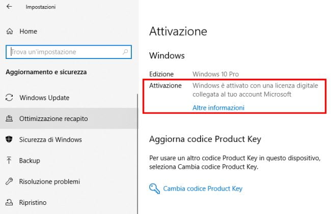 visualizzare il codice product key di windows 10 visualizzare il codice product key di windows 10